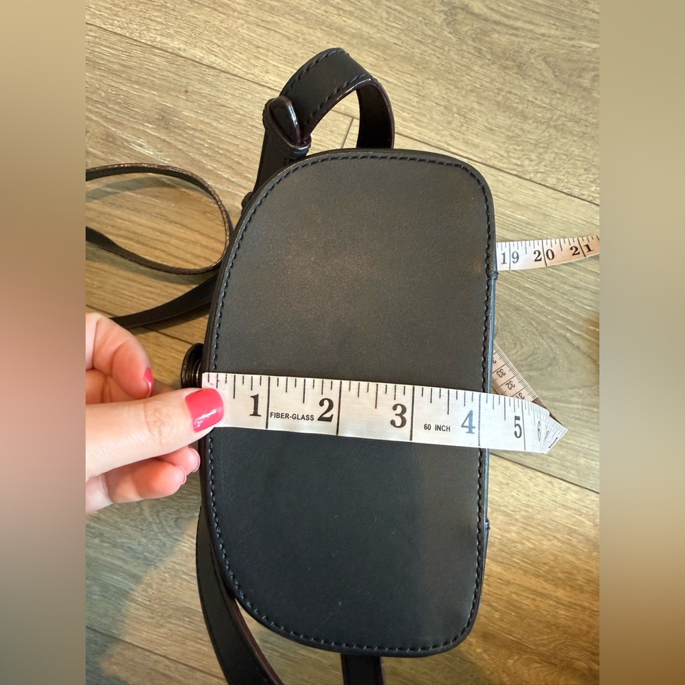 Rebecca Minkoff Craig Black Leather Camera Bag - Picture 15 of 16